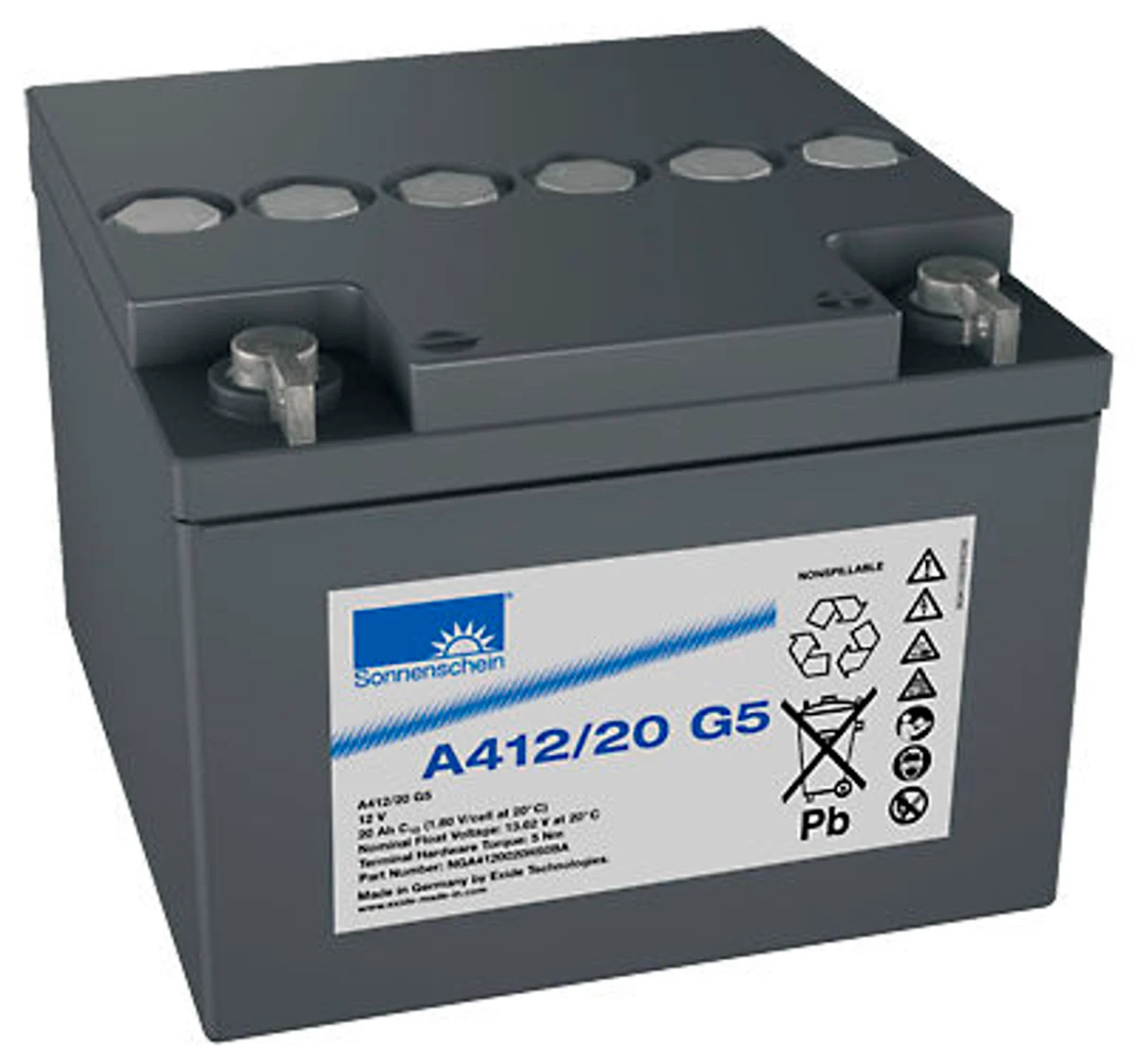 Batterie acide-plomb gel A 400 series