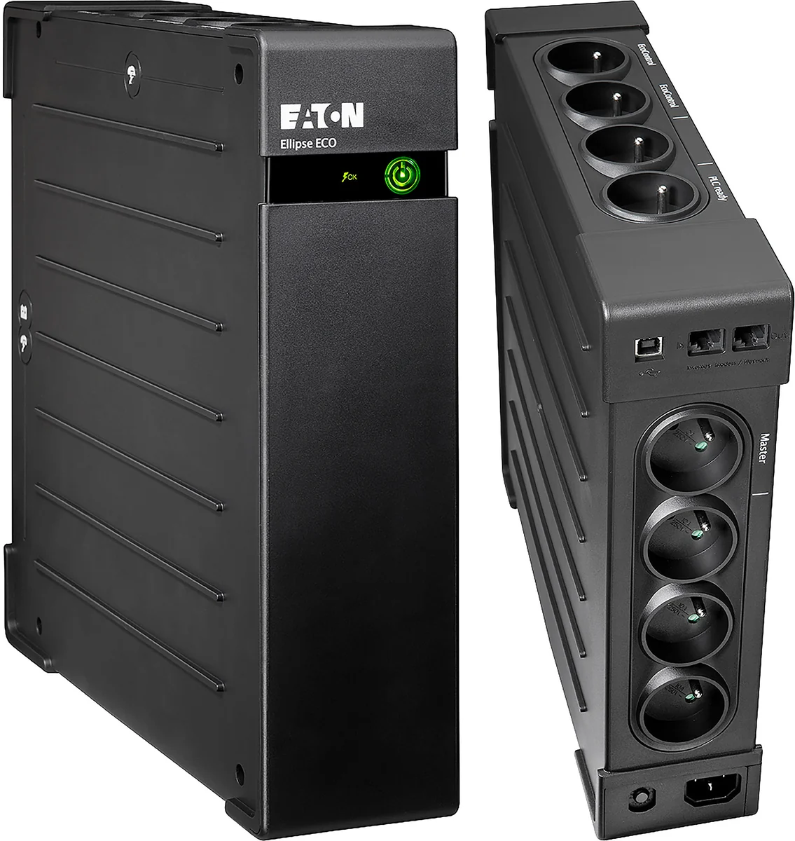 Onduleur Off-line Eaton Ellipse ECO EL1200USBFR - 750 W / 1200 VA - 8 prises FR