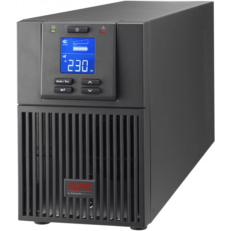 Type: Protection de l'alimentation en ligne double conversion Technologie: On-line Double conversion Puissance: 2.4 kWatts / 3000 VA Tension (sortie/entrée): 230V / 230V Fréquence (sortie/entrée): 50/60 Hz +/- 3 Hz Connexions de sortie: (1) IEC 60320 C19 (Batteries de secours) (6) IEC 60320 C13 (Batteries de secours) Connexions d'entrée: IEC 60320 C20 Bruit audible: 50 dBA